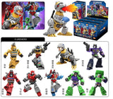 Model Kit Transformers Blokees Figures - Galaxy Version 02 - SOS (Box of 9)