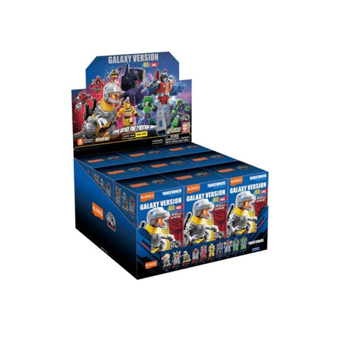 Model Kit Transformers Blokees Figures - Galaxy Version 02 - SOS (Box of 9)