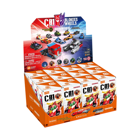 Transformers Blokees Wheels C01 Auto Prime Box of 12 - Otaku House Transformers Blokees Wheels C01 Auto Prime Box of 12 - Otaku House