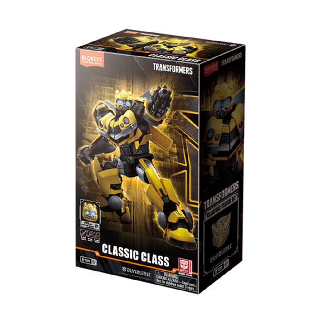 Model Kit Transformers Bumblebee Blokees Figure - Classic Class(CC) 02 - Luminous Eyes