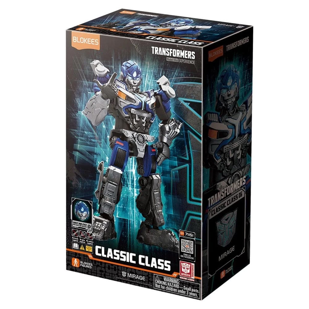 Model Kit Transformers Classic Class(CC) 06 Mirage Model Kit - Luminous Eyes & Chest