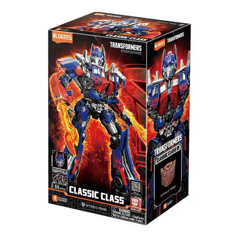 Model Kit Transformers Classic Class(CC) 09-Movie 1 Optimus Prime (Luminous Eyes) Blokees Figure