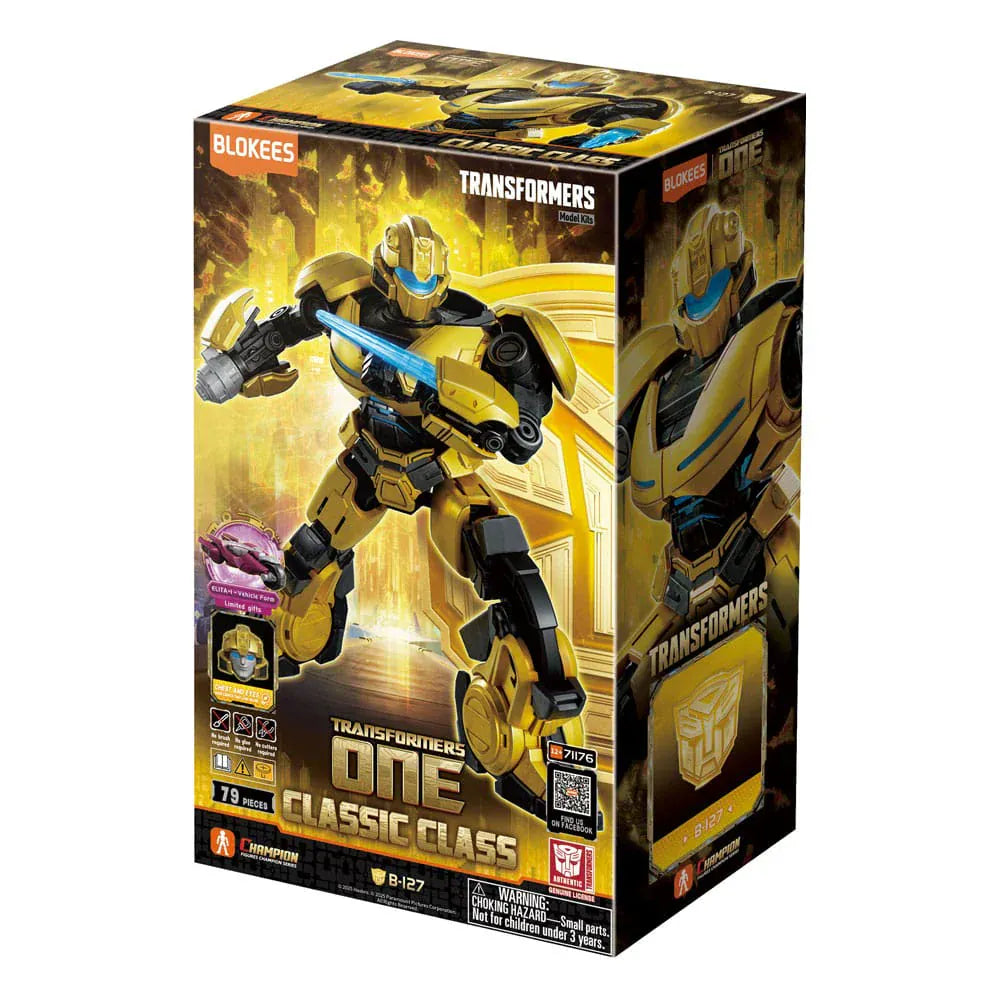 Model Kit Transformers Classic Class(CC) 15-Movie One B-127 Blokees Figures - Luminous Eyes