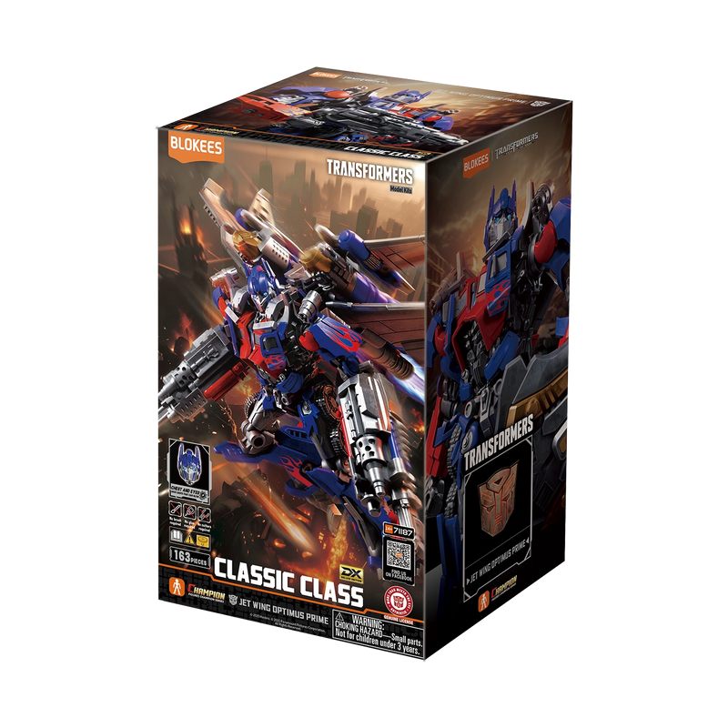 Model Kit Transformers Jet Wing Optimus Prime Model Kit - Luminous Eyes & Chest