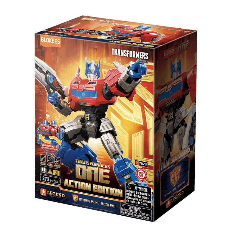 Model Kit Transformers Optimus Prime Orion Pax Blokees Action Edition Model Kit