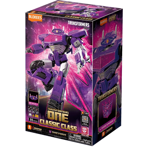 Model Kit Transformers Shockwave Model Kit - Classic Class 18-Movie One