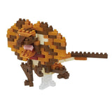 Frilled-neck lizard Nanoblock packaging front view