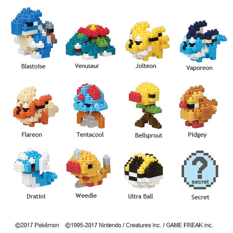 Nanoblock Mini Pokemon Collection V3 NBPMM-003