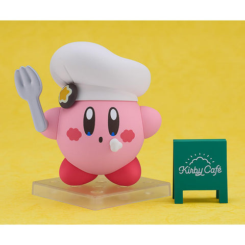Nendoroid Kirby Cafe Version figure by Good Smile Company on a plain background