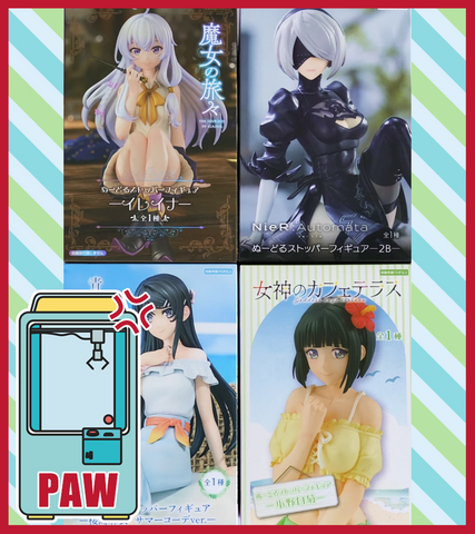 🕹️Paw Game - Limited Anime Noodle Stopper Figures