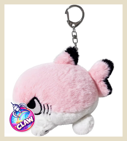 🕹️Paw Game - Sharkitty Plush Keychain