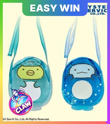 🕹️Paw Game - Sumikko Penguin Pals Jelly Sling Bags
