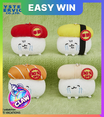 🕹️Paw Game - It's Sushi! Leftovers Mascot Keychain