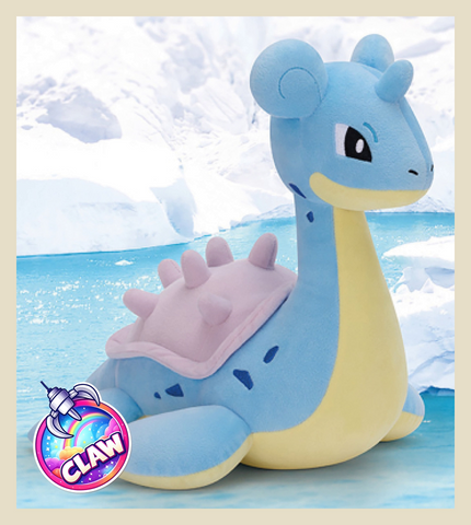 🕹️Paw Game - Pokémon Mofugutto Plushies - Lapras