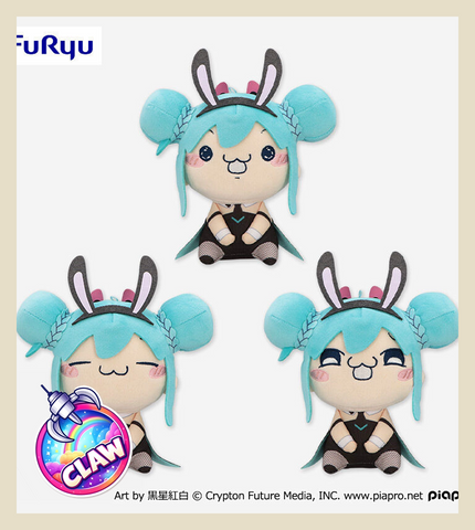 🕹️Paw Game - Title: Hatsune Miku Mochipiko Plushie Big Cute Bunny