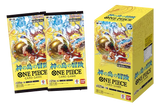 OPCG Booster Pack OP-15 displaying Adventure on Kami's Island card theme with One Piece Card Game logo