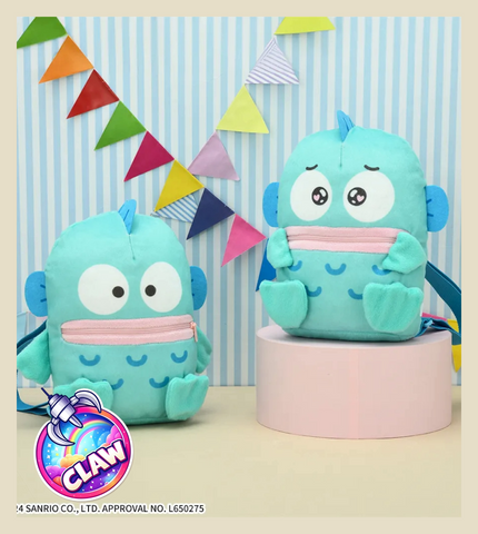 🕹️Paw Game - Hangyodon Premium Plush Backpack