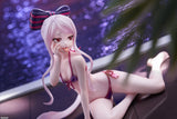 Desktop Cute Figure Overlord Shalltear Swimsuit Ver. on a plain white background