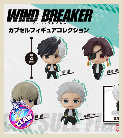 🕹️Paw Game - TV Anime "WIND BREAKER" Capsule Figure Collection