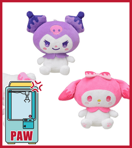 Paw Machine 🕹️Paw Game - Kuromi, Hello Kitty and My Melody Yurukawa Plush