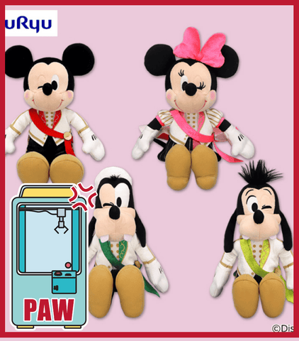Paw Machine 🕹️Paw Game - Mickey & Friends Royal Disney Dream Squad Plushies