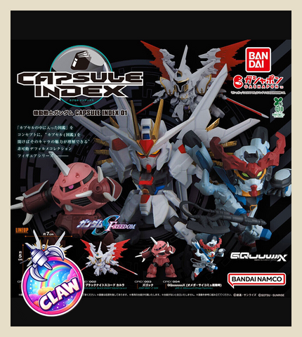 Paw Machine 🕹️Paw Game - Mobile Suit Gundam Mini Mecha Mayhem Collection