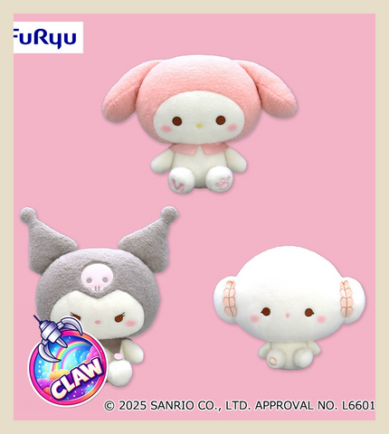 Paw Machine 🕹️Paw Game - Sanrio Characters Milky Plushies - My Melody, Kuromi, and Cogimyun
