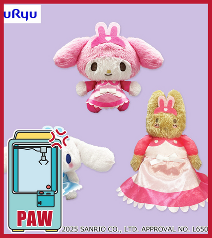 Paw Machine 🕹️Paw Game - Sanrio Nurse Bunny Brigade Plushies