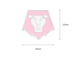 Pin & Badge Kpop Demon Hunters Metal Badge - Saja Boys