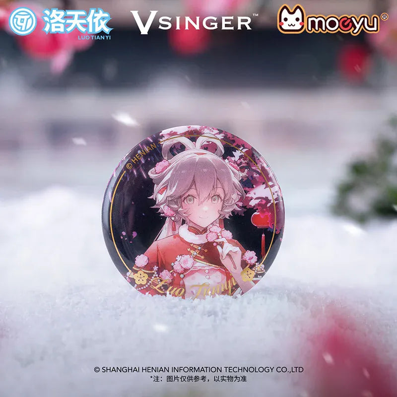 Pin & Badge Vsinger - Luo Tianyi Plum Blossom Series Badge
