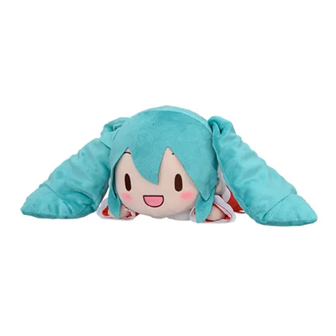 Plush Hatsune Miku Series Fluffy Petit Lying Plush M - Hatsune Miku Christmas 2024 Open B