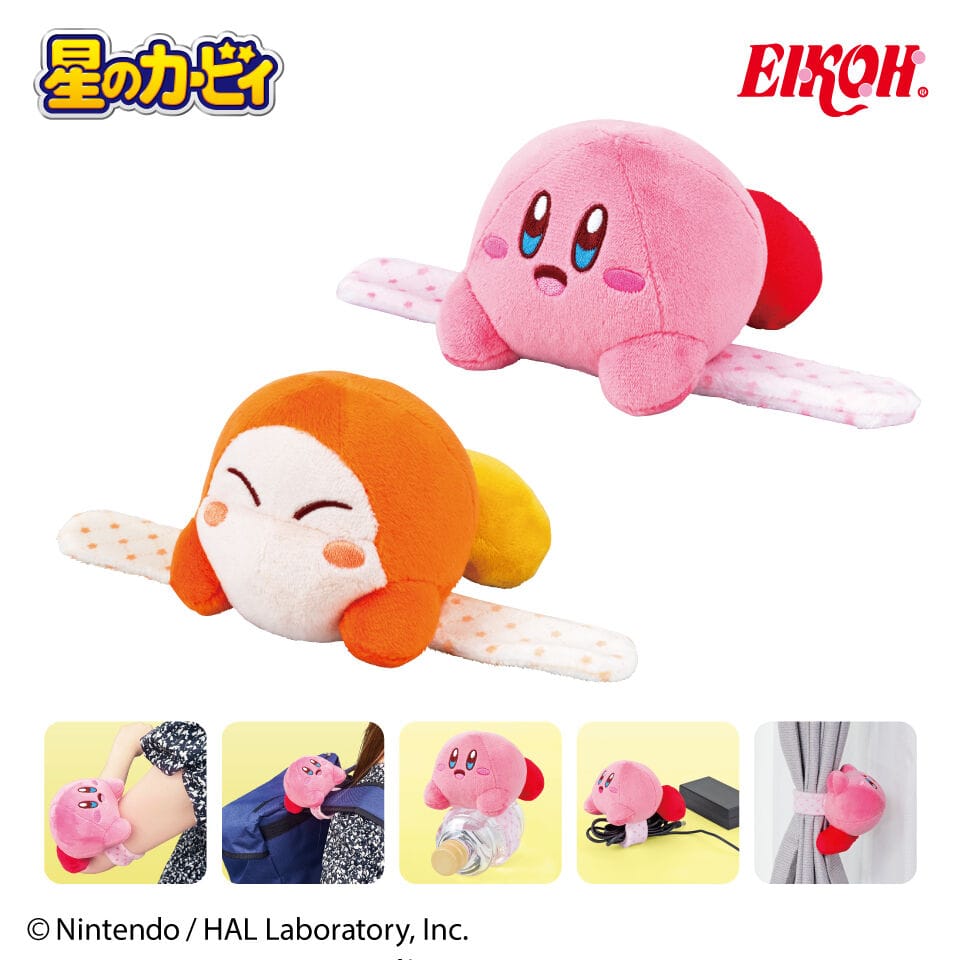 Plush Kirby of the Stars Nakayoshi Pitacchi Kirby - Kirby and Waddle Dee