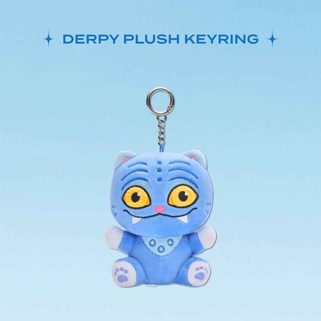 Plush KPOP Demon Hunters Derpy Plush Keyring