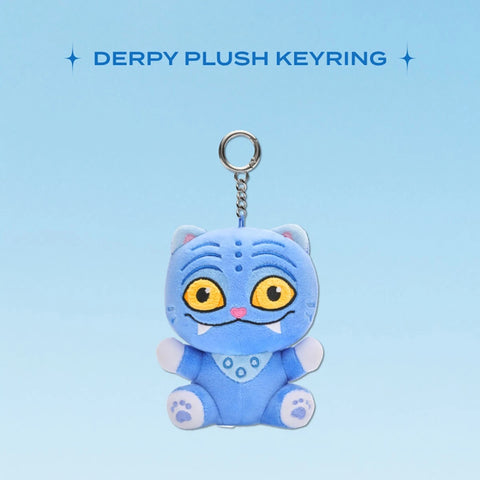 Plush KPOP Demon Hunters Derpy Plush Keyring