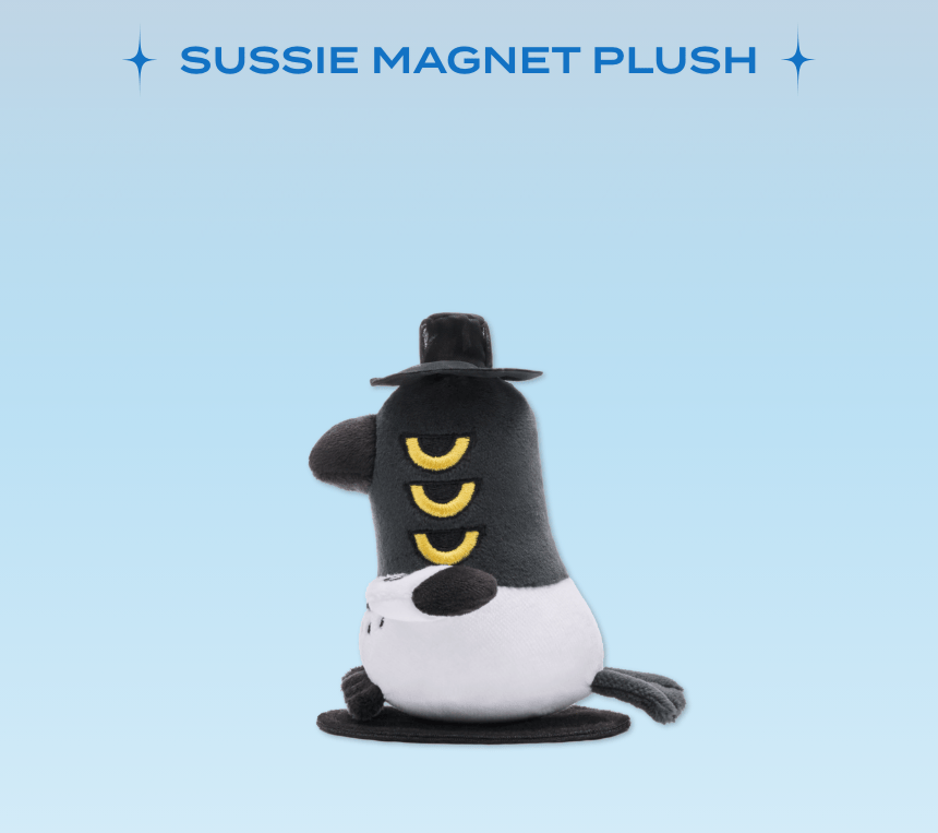 Plush KPOP Demon Hunters Sussie Magnet Plush