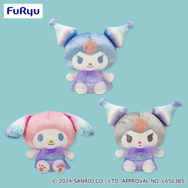 Plush My Melody & Kuromi Snow Crystal Plush - My Melody and Kuromi (6 Inches)