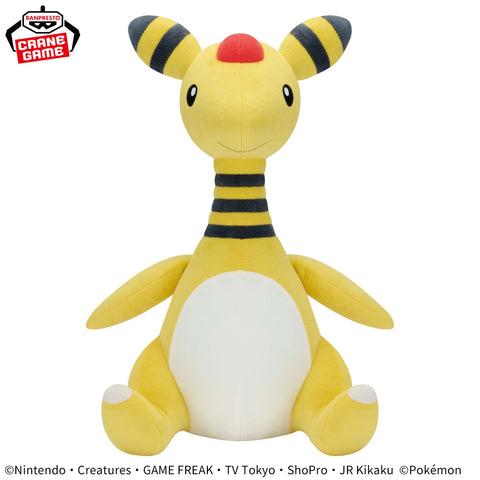 Plush Pokemon Denryu Ampharos Plush - 14 Inches
