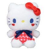 Plush Sanrio Characters Yurukawa Plush Lovely Cherry - Hello Kitty, My Melody and Tuxedo Sam (6 Inches)