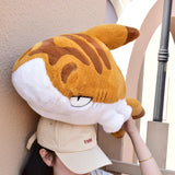 Plush Shark Kitty Shark Cat Plush Doll - Big Orange Shark Cat 70cm