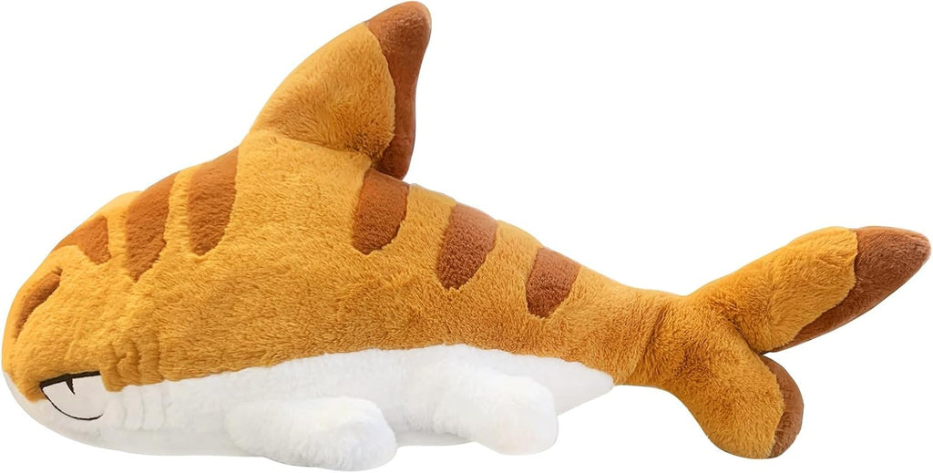 Plush Shark Kitty Shark Cat Plush Doll - Big Orange Shark Cat 70cm