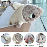 Plush Sharkitty Plush - Siamese Shark Cat XXL 100cm