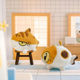 Plush Sharkitty Shark Cat Cub Series Plush - Big Orange 20cm