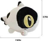 Plush Sharkitty Shark Cat Cub Series Plush Toy - Cow 20cm