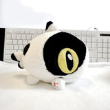 Plush Sharkitty Shark Cat Cub Series Plush Toy - Cow 20cm