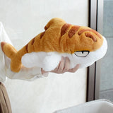 Plush Sharkitty Shark Cat Plush Doll - Big Orange Shark Cat 50cm