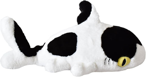 Plush Sharkitty Shark Cat Plush Doll - Milk Shark - 50cm