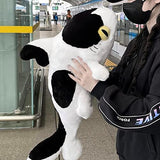 Plush Sharkitty Shark Cat Plush Doll - Milk Shark 70cm