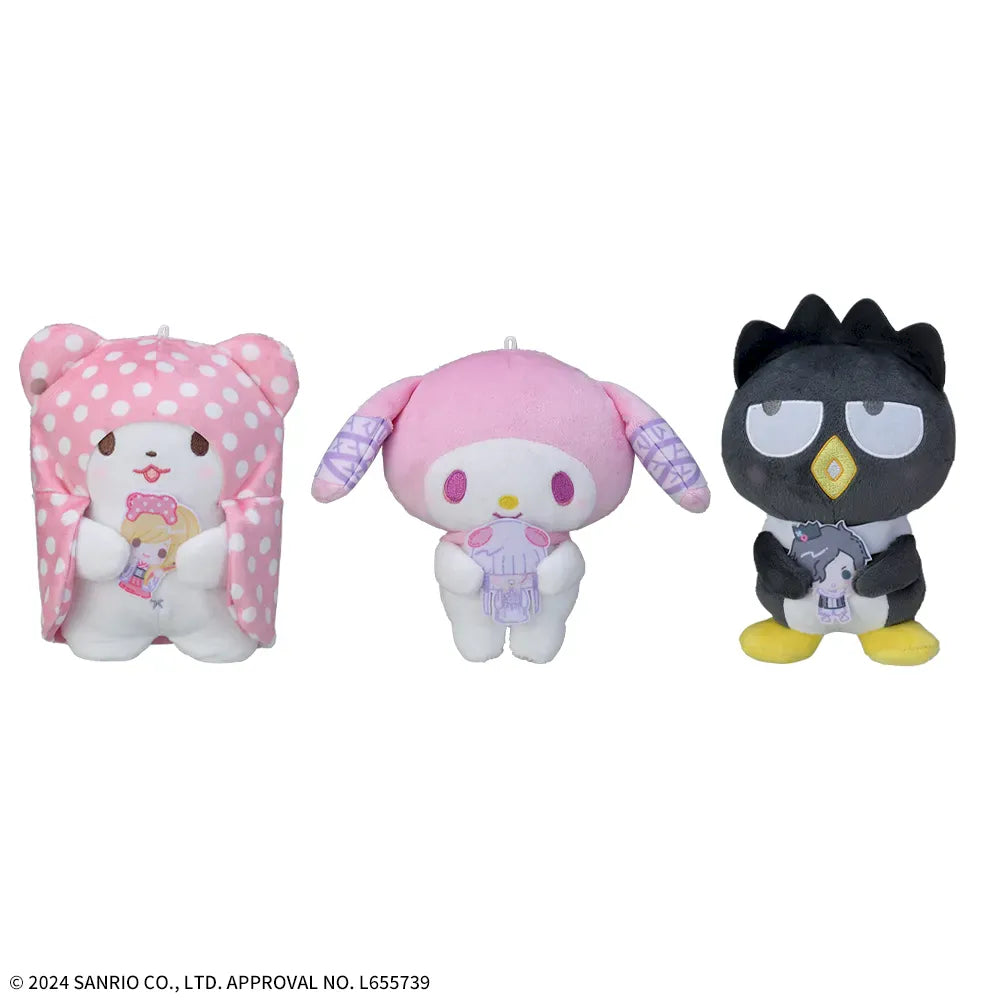 Plush Zigzag x Sanrio Characters Plush Vol.3 (EX) - MOP, My Melody and Badtz Maru (6 Inches)