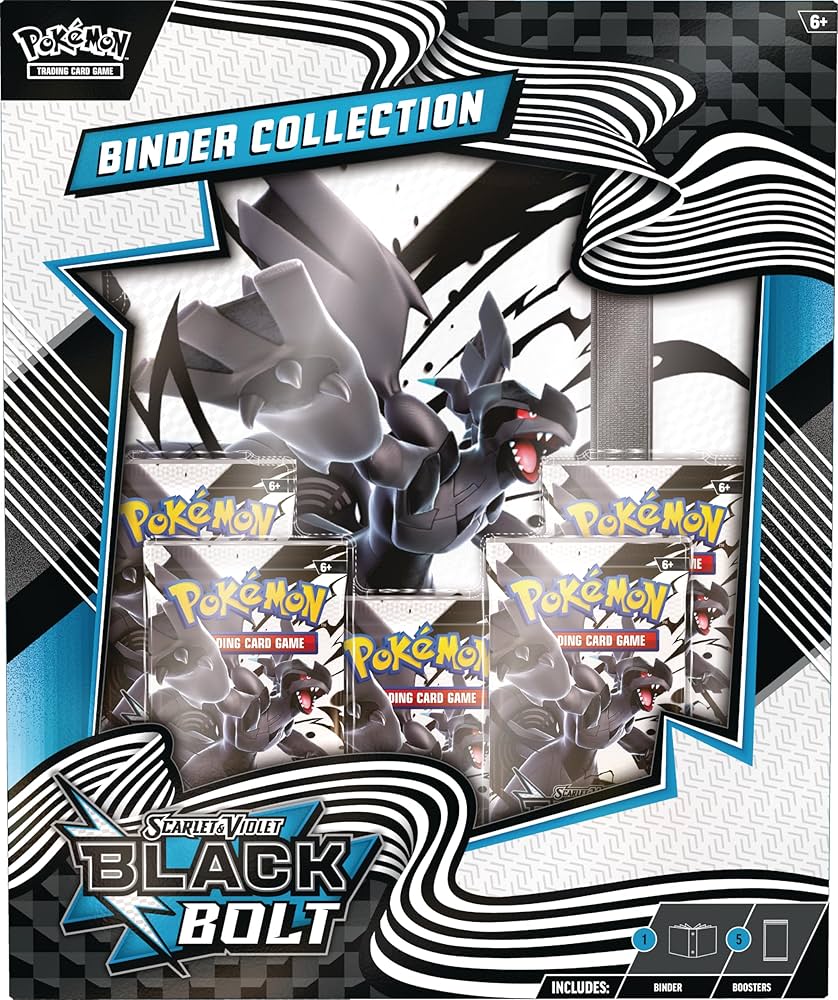 Pokemon TCG Scarlet & Violet SV10.5 Black Bolt Binder