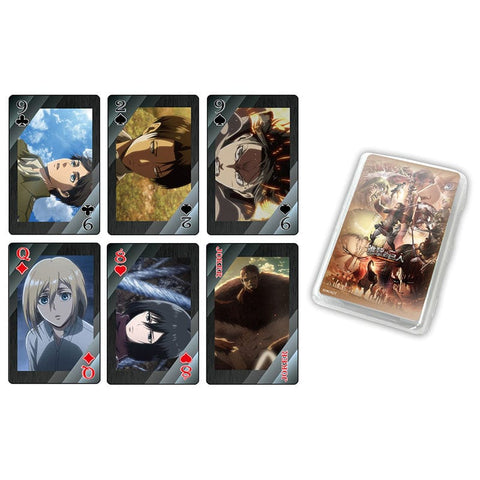 Puzzles & Games Attack on Titan - Anime Playing Cards (54-Card Deck)
